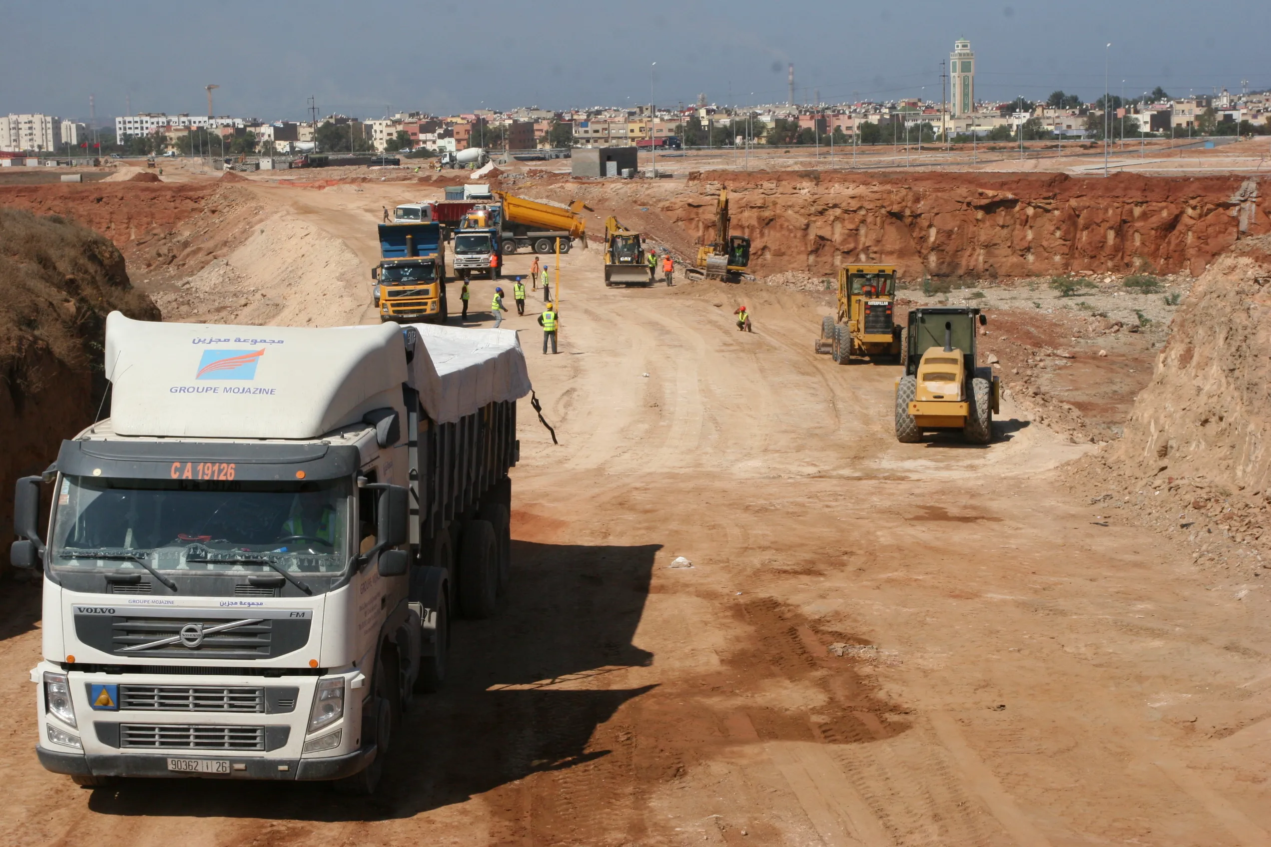 Équipe et chantier Mojazine